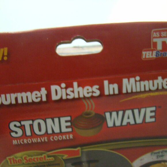 Stone Wave Microwave Cooker Non-Stick Ceramic Stoneware As Seen On TV - Picture 6 of 9